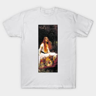 The Lady of Shalott by Waterhouse T-Shirt